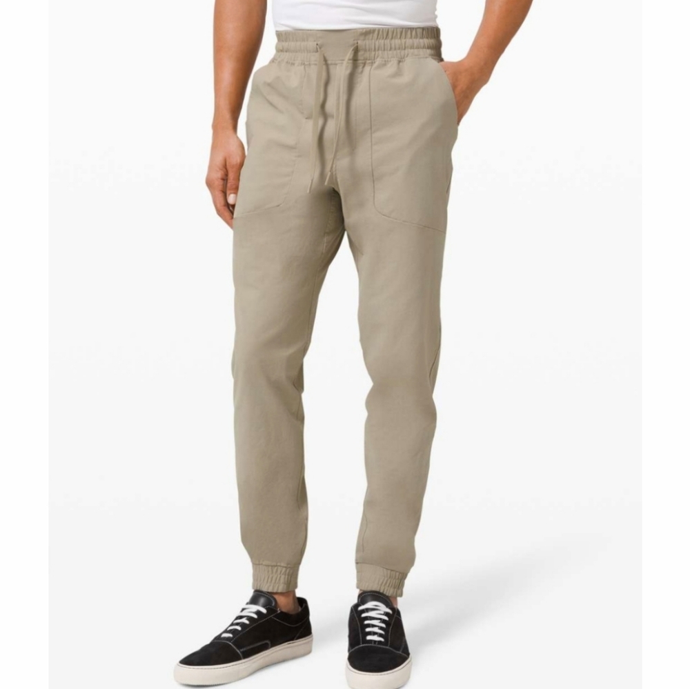 New Lululemon Men's ABC Jogger Pants Khaki